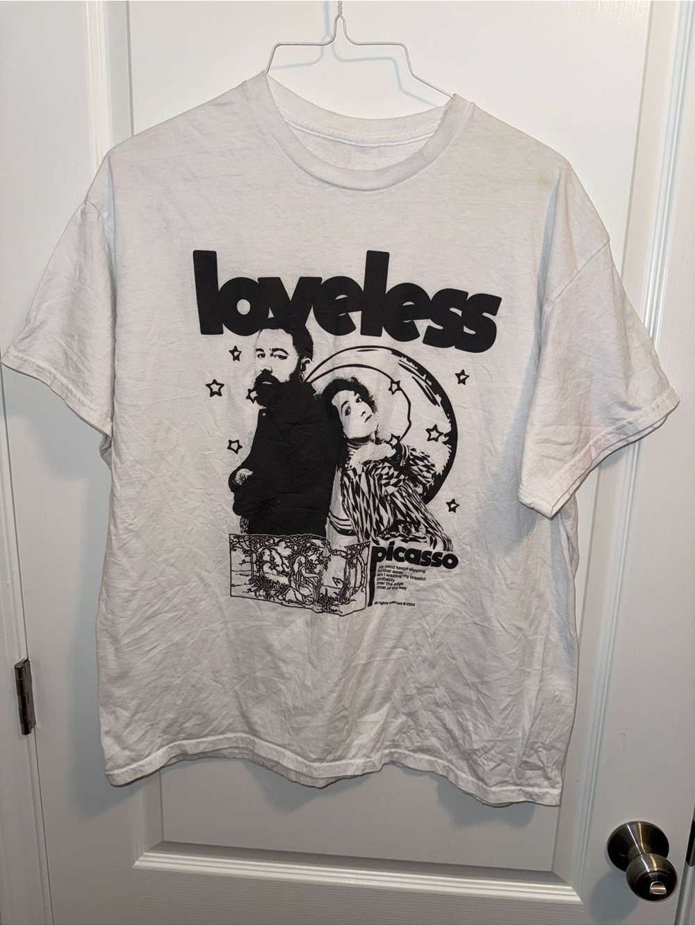 Signed Loveless Graphic Tee from Picasso single